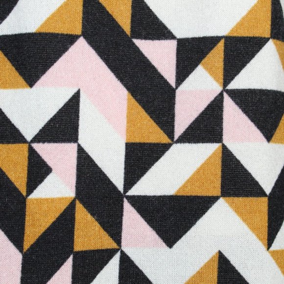 Maeve Anthropologie Small Tanya Geometric Abstract Midi Knit Skirt Pullon Womens - Picture 13 of 15